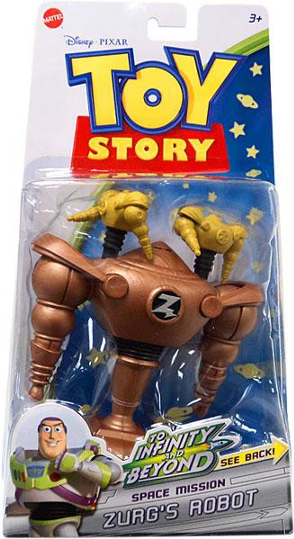 Toy Story To Infinity and Beyond Space Mission Zurgs Robot Action