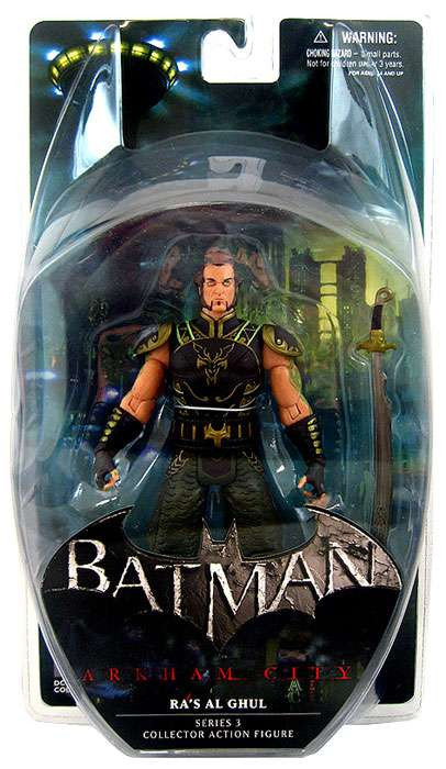 Batman Arkham City Series 3 Ras al Ghul Action Figure DC Direct ToyWiz