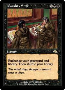 Magic The Gathering Judgment Single Card Rare Morality Shift 70 ToyWiz