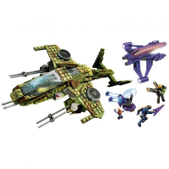Mega Bloks Halo - Covenant Banshee (Réf 96859) - Occasion - Jeu De Construction