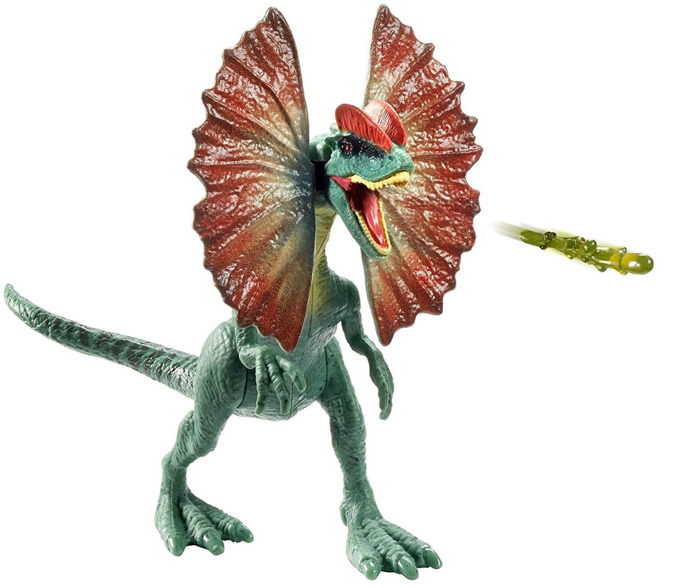 Jurassic World Fallen Kingdom Attack Pack Dilophosaurus Action Figure