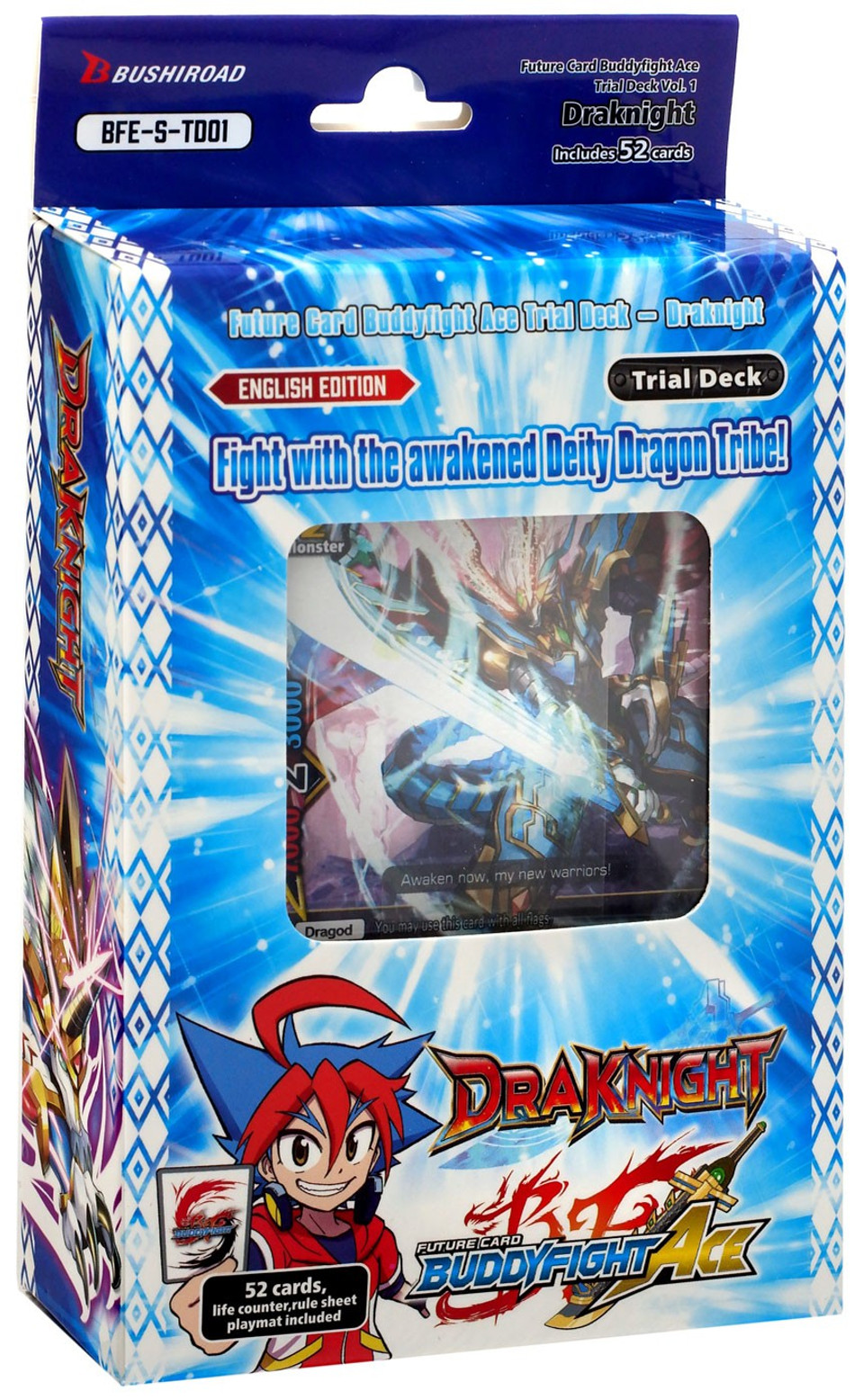 Future Card BuddyFight Trading Card Game DraKnight Trial Deck BFES