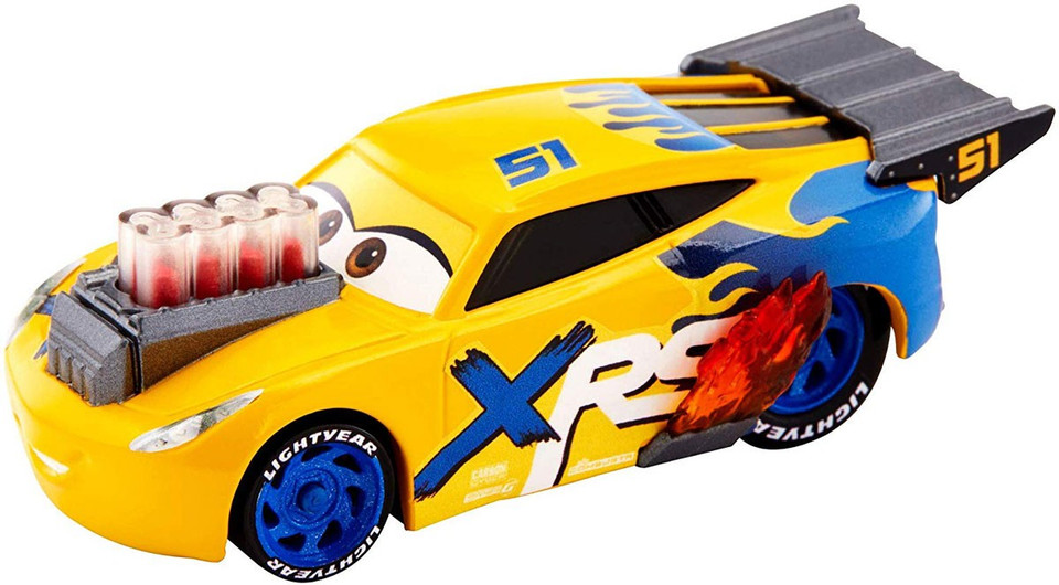 Disney Pixar Cars Cars 3 Drag Racing Cruz Ramirez 155 Diecast Car ...