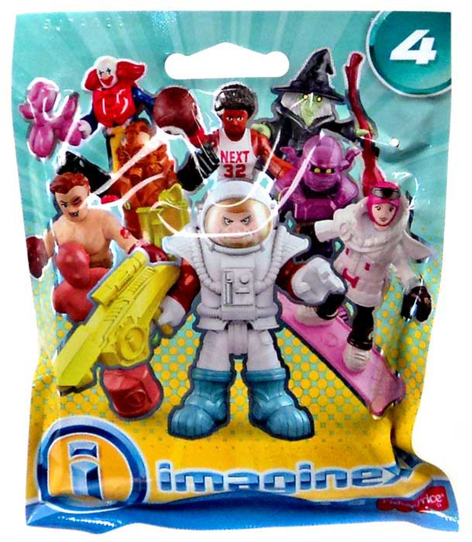 Fisher Price Imaginext Series 4 Collectible Figure Mystery Box 16 Packs