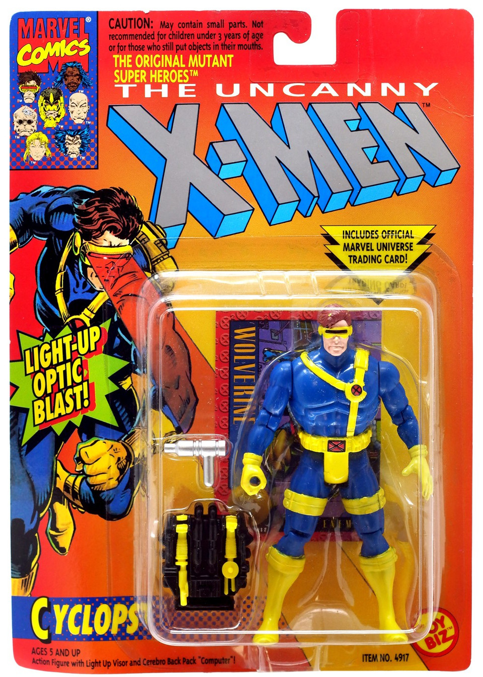 Marvel X-Men The Uncanny X-Men Cyclops Action Figure Toy Biz - ToyWiz