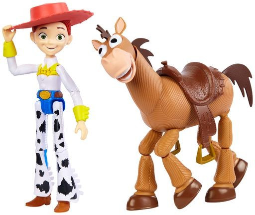 Toy Story 25th Anniversary Jessie Bullseye Action Figure 2Pack Mattel