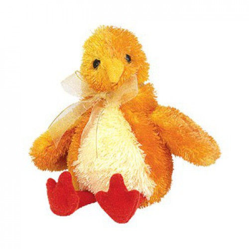 Beanie Babies Chickie the Chicken Beanie Baby Plush Ty ToyWiz