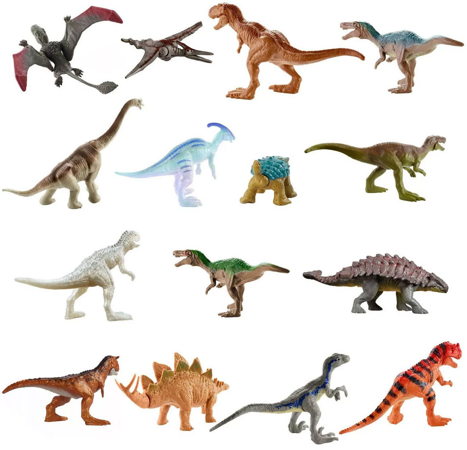Jurassic World Camp Cretaceous Mini Action Dinos Exclusive Mini Figure ...