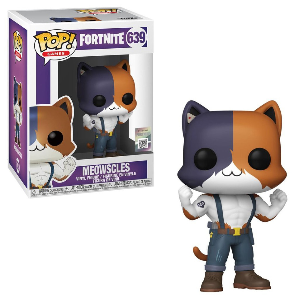 Funko Fortnite POP Games Meowscles Vinyl Figure ToyWiz