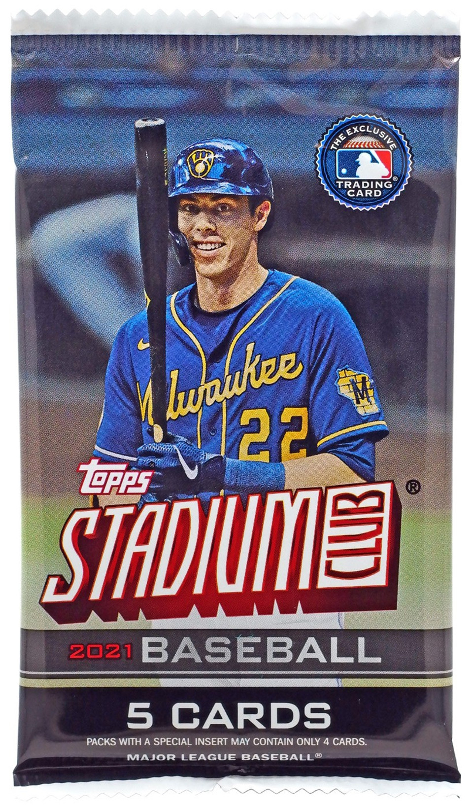 MLB Topps 2021 Stadium Club Baseball Trading Card RETAIL Pack 5 Cards ...