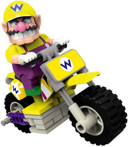 KNEX Super Mario Mario Kart Wii Wario Bike Set 38307 ToyWiz
