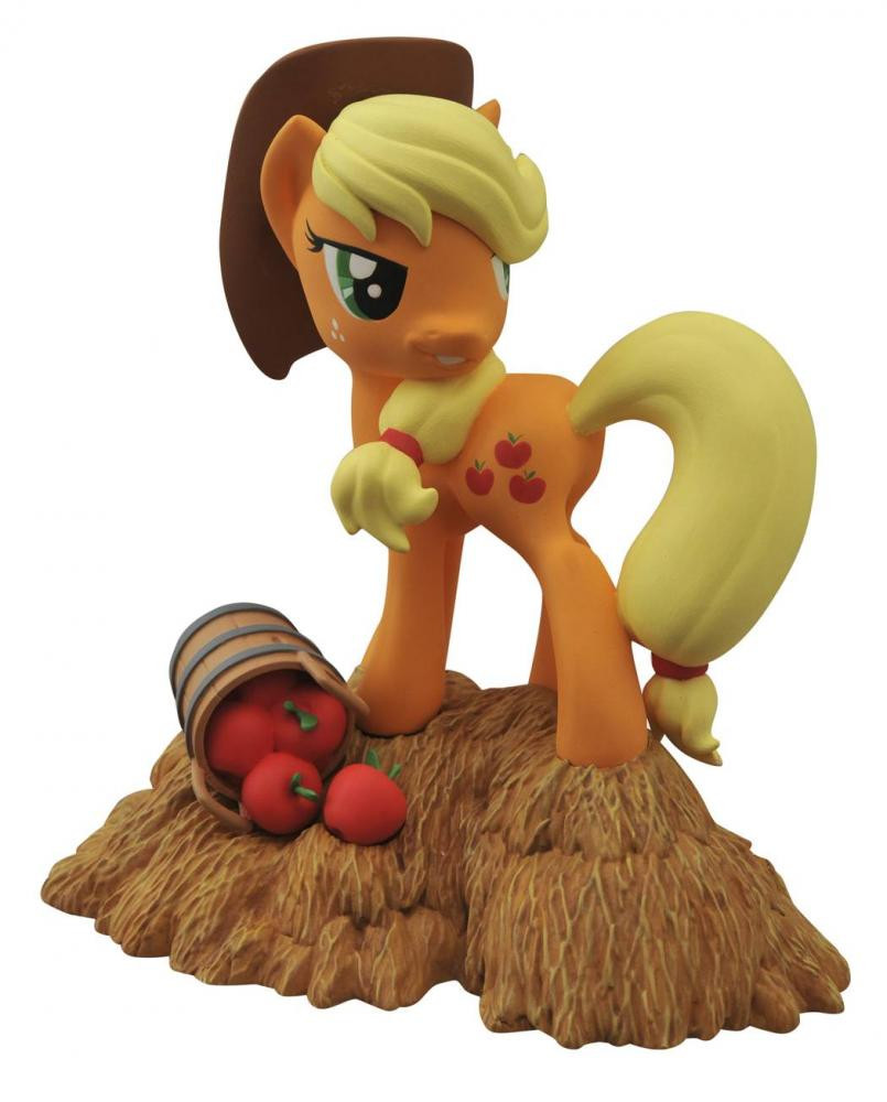 My Little Pony Friendship is Magic Applejack Plush Clip On Hasbro - ToyWiz