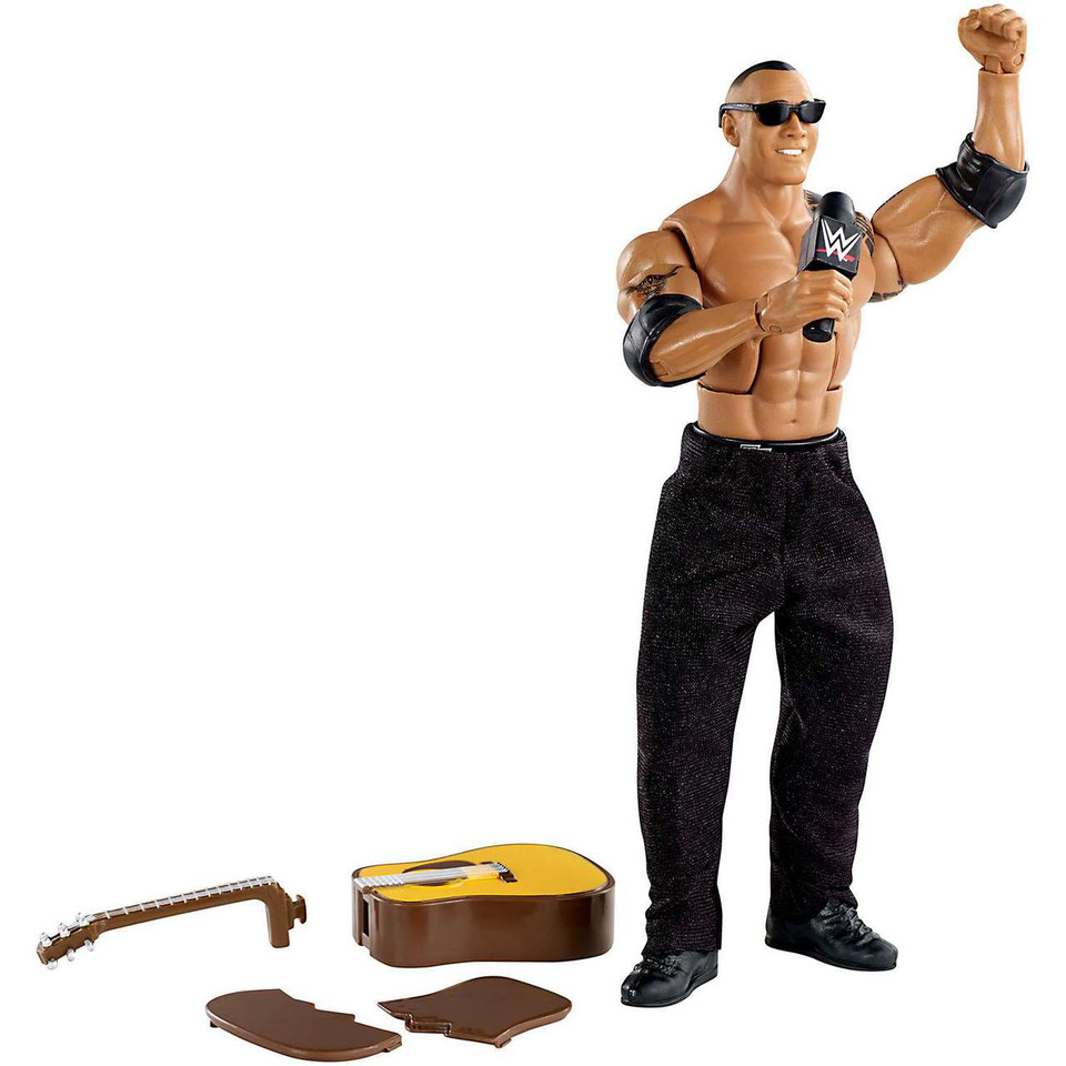 WWE Wrestling Elite Collection Series 31 The Rock 6 Action Figure