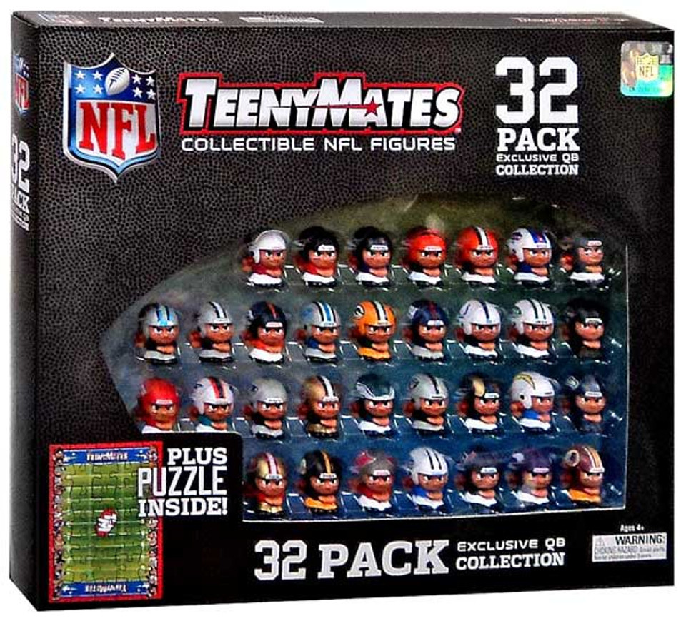 NFL TeenyMates Football Series 1 Quarterbacks Exclusive Boxed 32 Piece