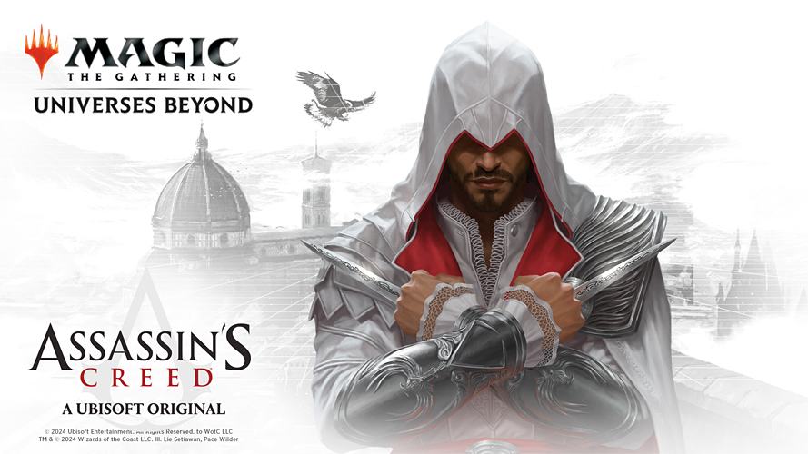 ASSASSIN'S CREED MAGIC THE GATHERING CARD GAME BOOSTER PACKS, BOXES & SINGLE CARDS