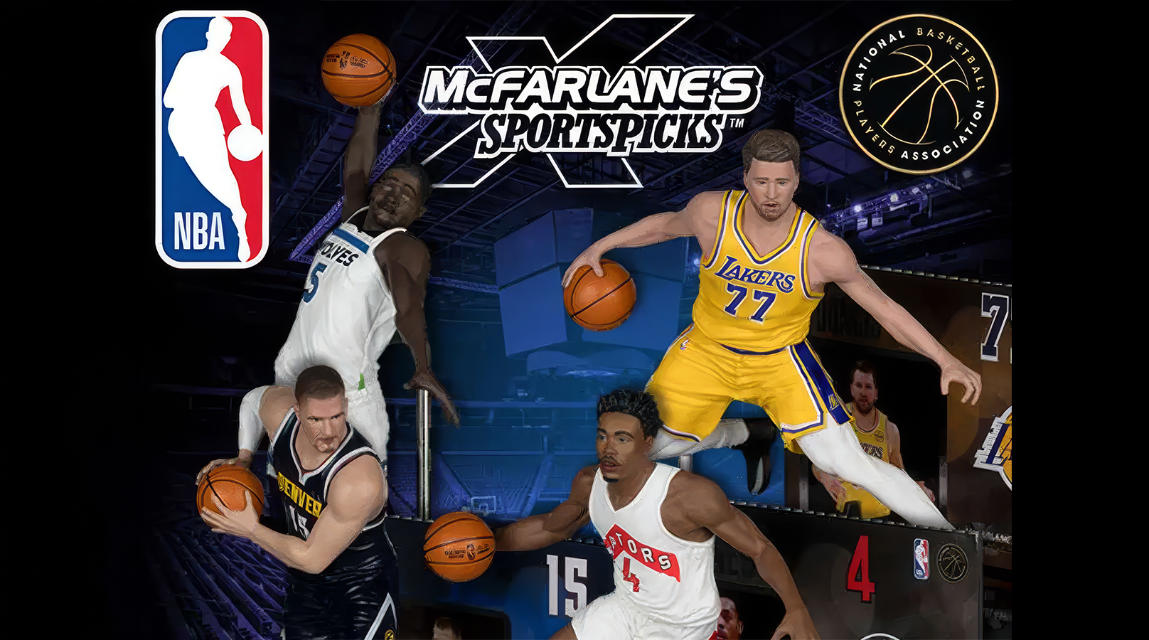 McFarlane NBA Sports Picks Posed Figures!