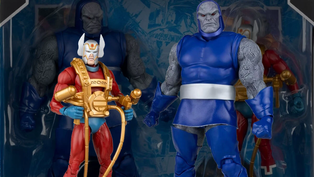 McFarlane Toys DC Multiverse Darkseid vs. Orion Action Figure 2-Pack [7-Inch Scale and Megafig]
