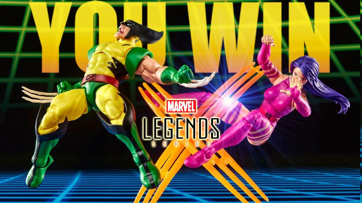 Marvel Legends Wolverine vs Psylocke Action Figure 2-Pack