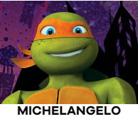 MICHELANGELO TOYS & ACTION FIGURES