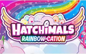 HATCHIMALS RAINBOW-CATION HATCHING COLLEGTIBLE EGSS, TOYS & FIGURES