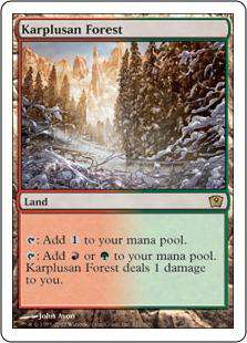 Karplusan Forest Commander 2016 NM Land Rare MAGIC THE GATHERING CARD ABUGames 