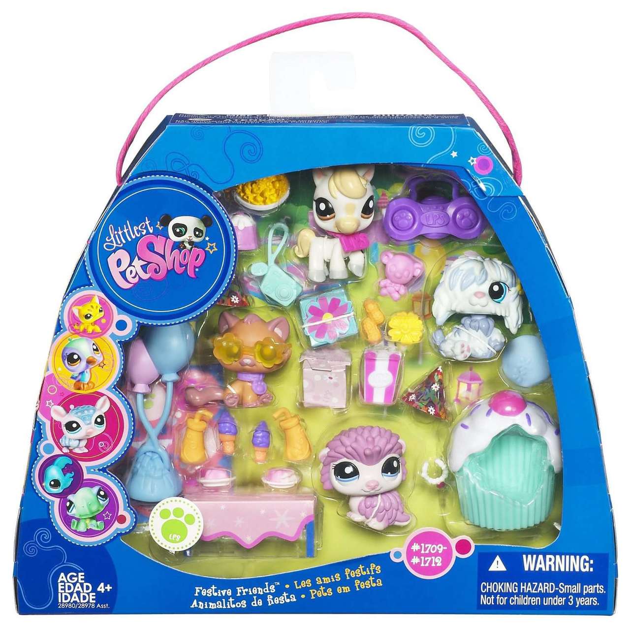 Littlest Pet Shop Festive Friends Playset Hasbro Toys Toywiz
