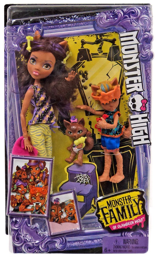 monster high dolls wolf family