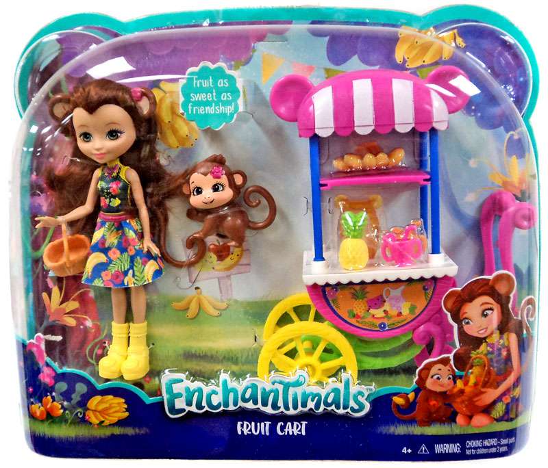 enchantimals monkey doll