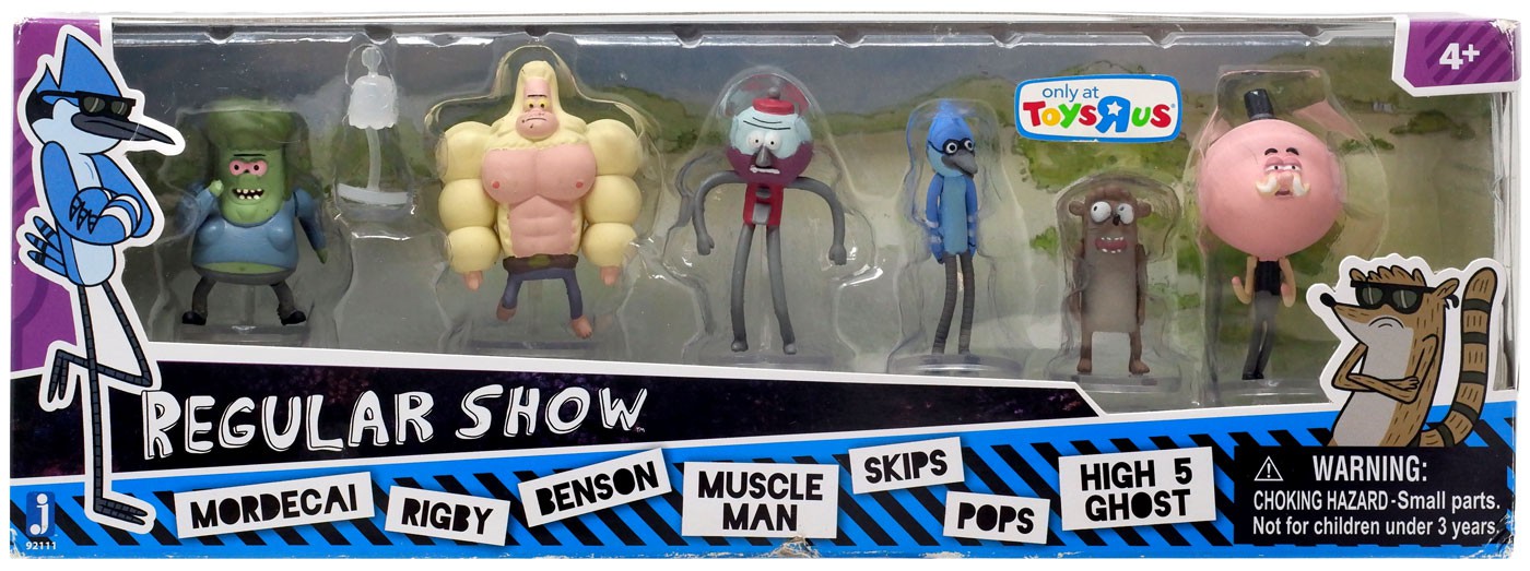 Cartoon Network Regular Show Regular Show 2 Mini Figure 6 Pack