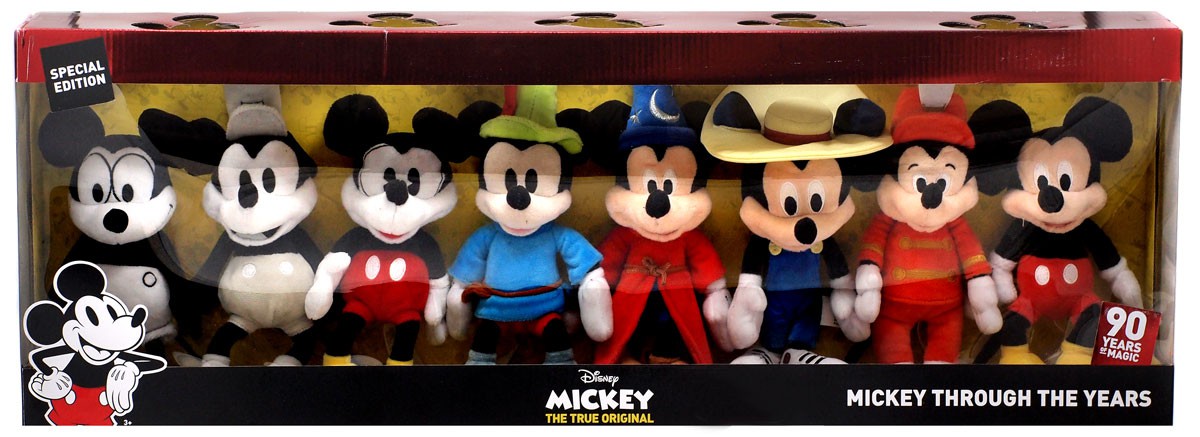 mickey mouse through the years plush