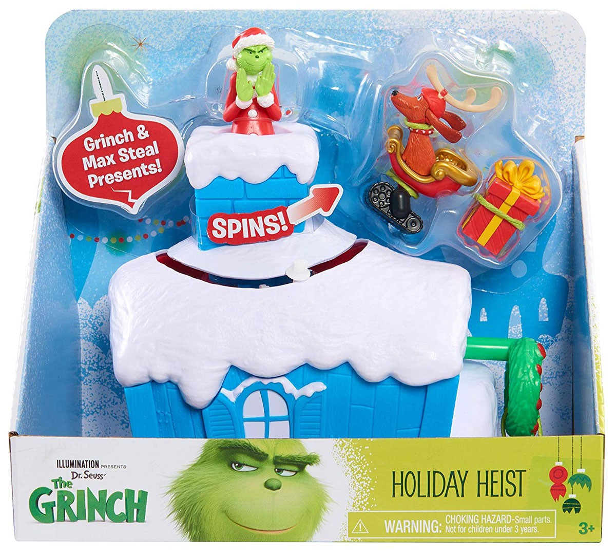 grinch movie playset