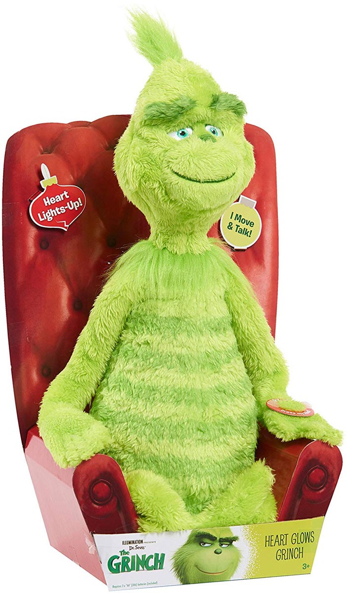 the grinch stuffed toy