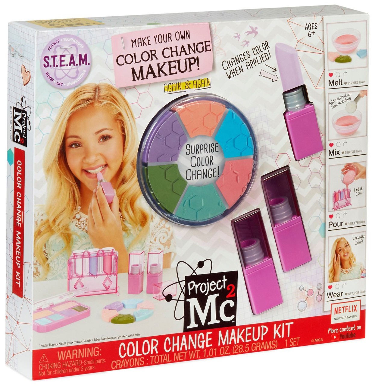 Project Mc2 Color Change Makup Kit Mga Entertainment Toywiz