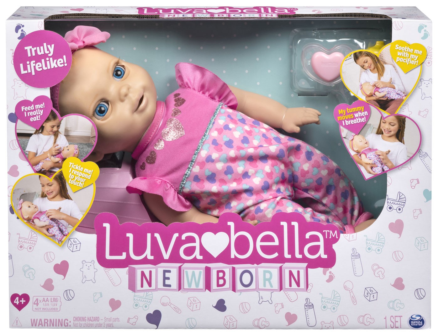 luvabella responsive baby doll with realistic expressions and movement