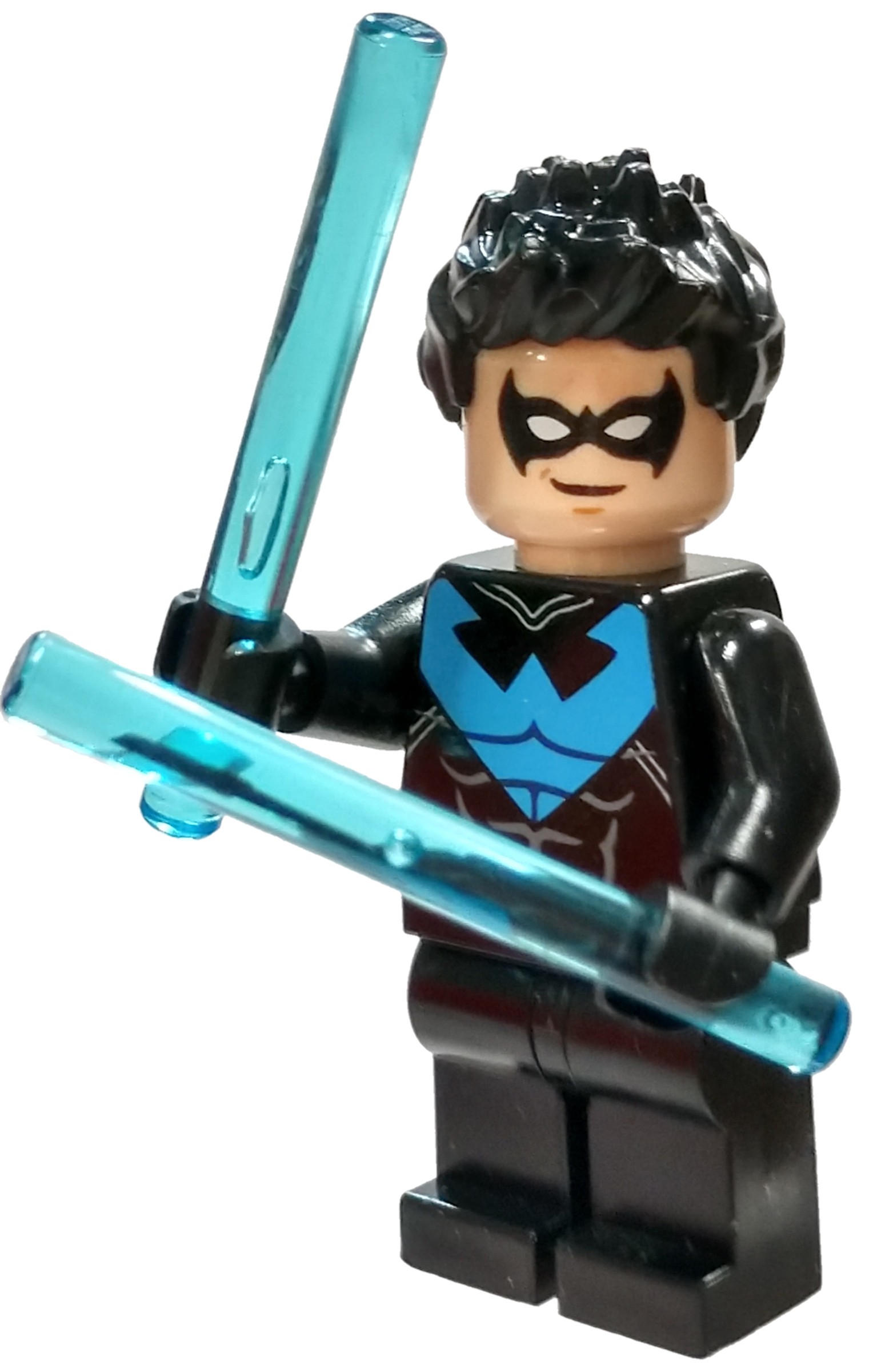 Lego Dc Universe Super Heroes Batman Ii Nightwing Minifigure Rebirth Loose Toywiz