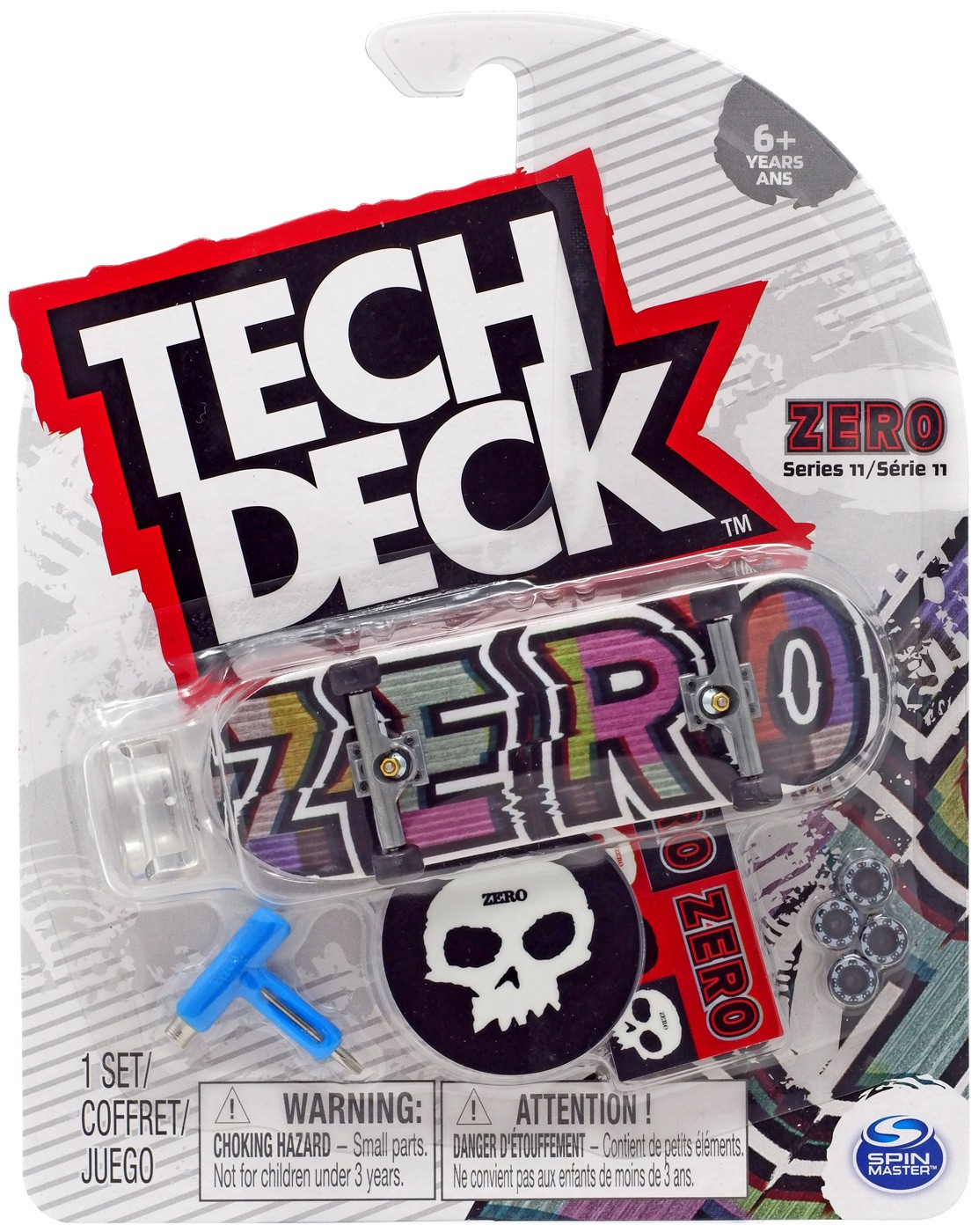 Tech Deck Series 11 Zero 96mm Mini Skateboard Fly Spin Master Toywiz - batman 1989 roblox id