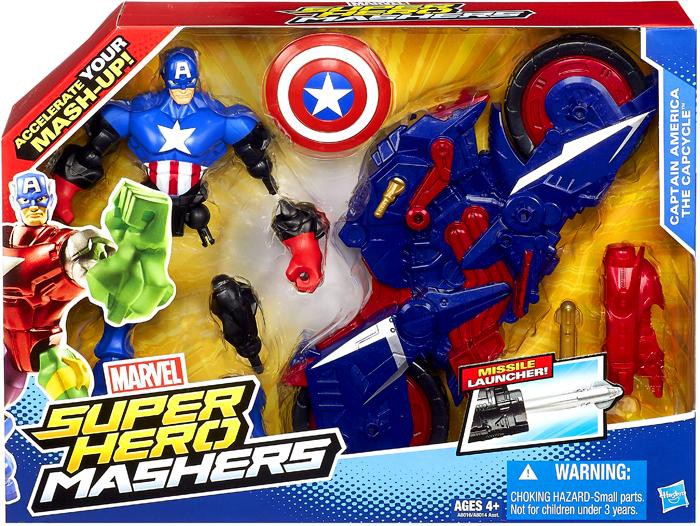 super hero mashers captain america