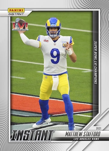 NFL Single Cards