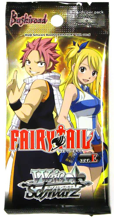 Weiss Schwarz Trading Card Game Fairy Tail Ver E Booster Pack Bushiroad Toywiz