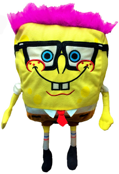 Spongebob Squarepants Sponge Out Of Water Spongebob Squarepants 16 Plush  Pink Hair Nanco