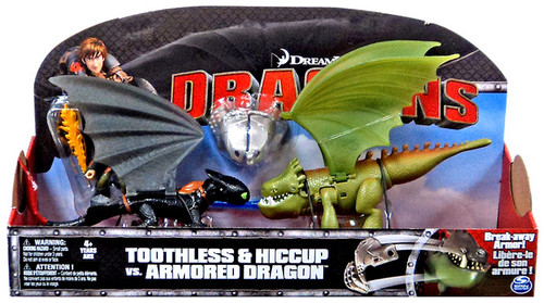 Dragons: Race to the Edge - Toothless & Hiccup Armored Dragon