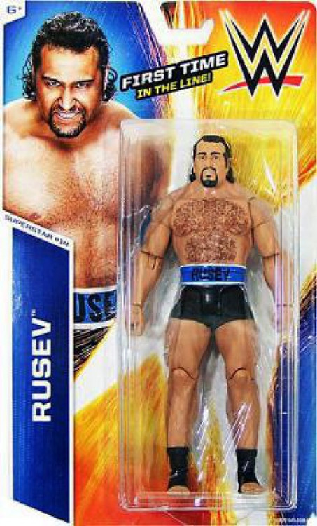 WWE Wrestling Series 47 Rusev Action Figure 14 Mattel Toys