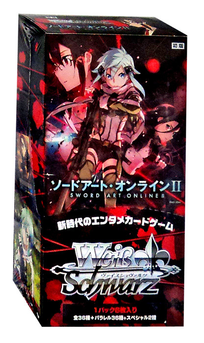 Weiss Schwarz Sword Art Online Ii Extra Booster Box 6 Packs Bushiroad Toywiz - 60 オフ roblox series 4 prisman action figure mystery box