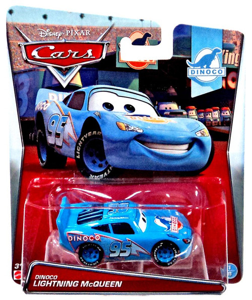 Dinoco and Lightning McQueen., from Mattel., Al's Toy Barn