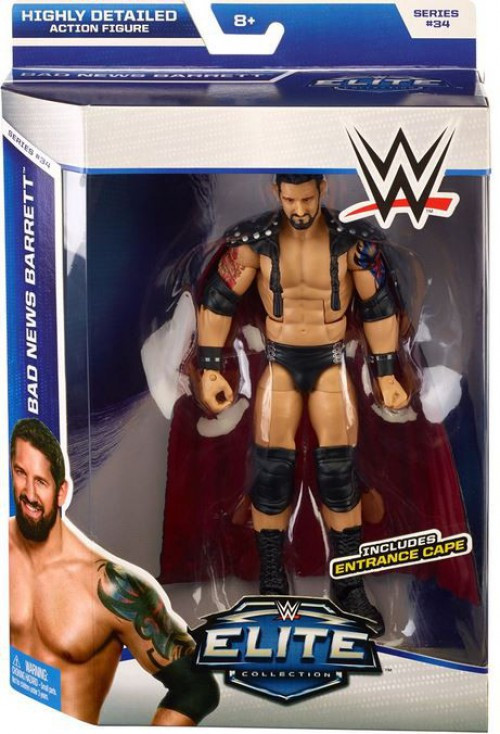 WWE Wrestling Elite Collection Series 34 Bad News Barrett Action