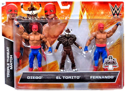 WWE Knuckle Crunchers 3-Pack | Mattel