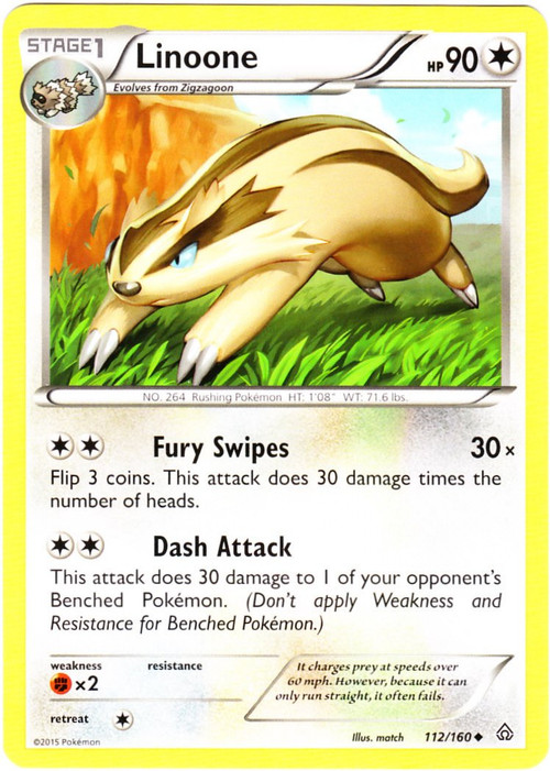 linoone pokemon card value Colorless Hammer In (70) Weakness Grass 2 Resistance None None Retreat Cost Linoone 2025 Mega Evolution: Phantasmal
