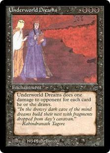 Magic The Gathering Legends Single Card Uncommon Underworld Dreams