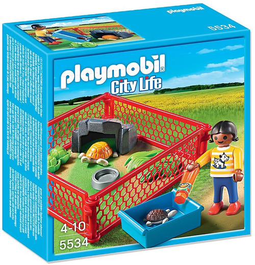 Playmobil City Life Turtle Enclosure Set 5534 - ToyWiz