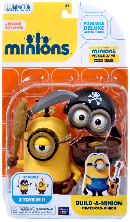 Despicable Me Minions Movie Build-A-Minion Pirate Cro-Minion 6